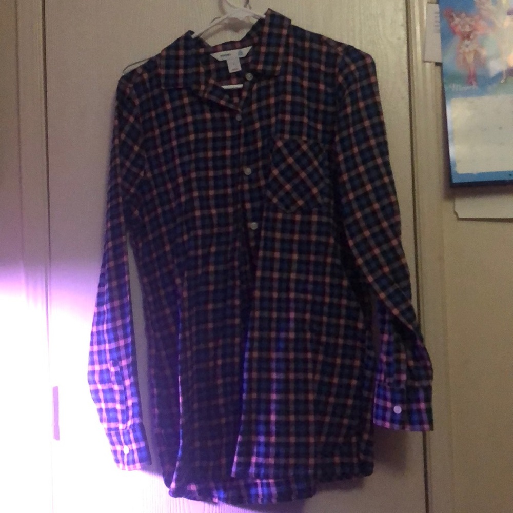 Flannel button down